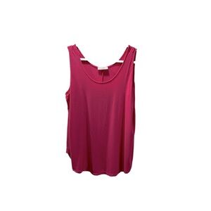 Zenana|Pink Tank Top|Size 1X